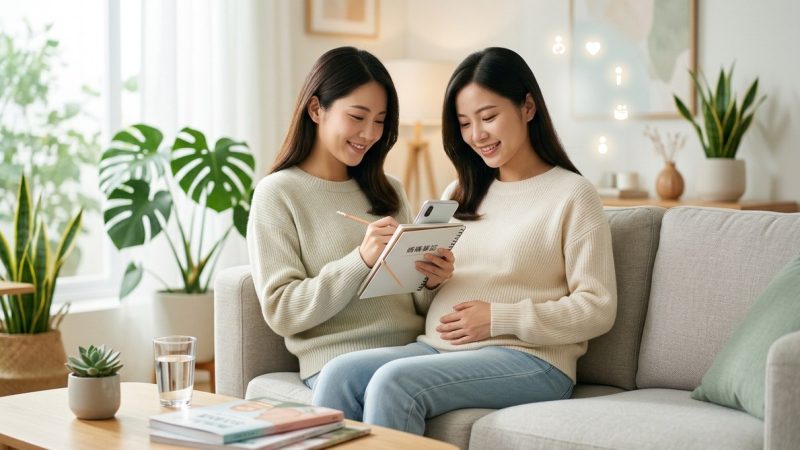 懷孕初期必知的五大注意事項，讓你安心迎接新生命